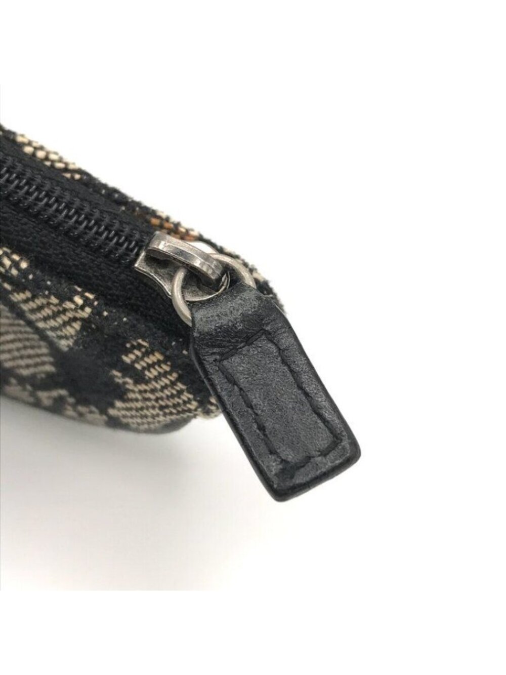 Dior Trotter Saddle Canvas Pouch Coin Case Purse Black - Picture 10 of 10